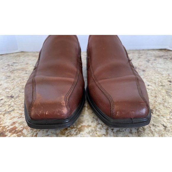 Ecco Johannesburg Slip-On Loafers Brown Leather, Men's 43 - Picture 4 of 8